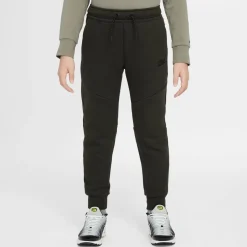 Nike Tech Fleece Sportswear Trainingspak Kids Donkergroen Zwart
