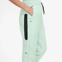 Nike Tech Fleece Sportswear Trainingspak Kids Lichtgroen Zwart
