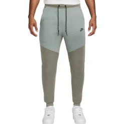 Nike Tech Fleece Sportswear Trainingspak Grijsgroen Lichtgrijs Zwart