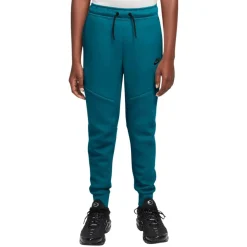 Nike Tech Fleece Sportswear Trainingspak Kids Turquoise Zwart