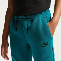 Nike Tech Fleece Sportswear Trainingspak Kids Turquoise Zwart