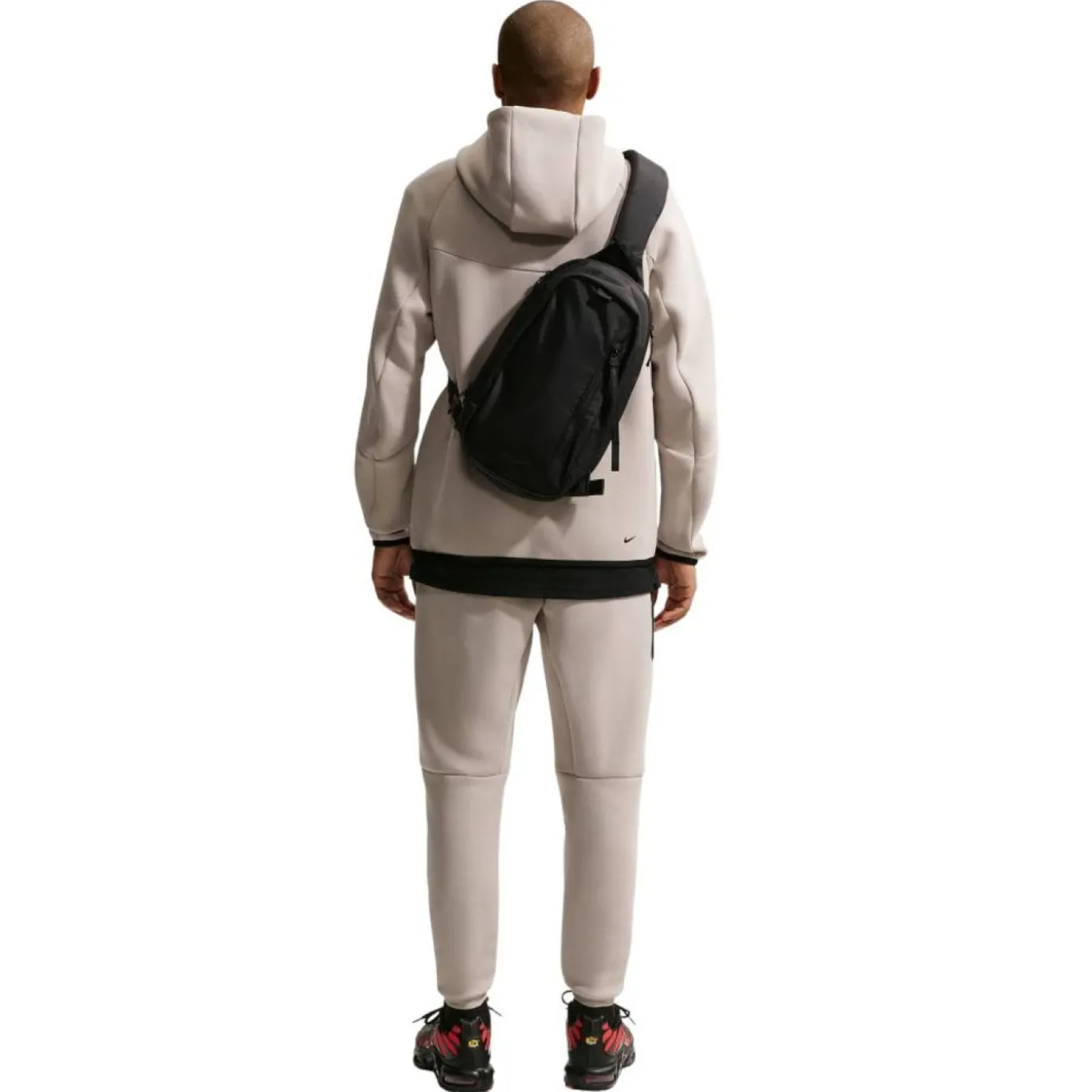 Nike Tech Fleece Sportswear Trainingspak Donkergrijs Zwart