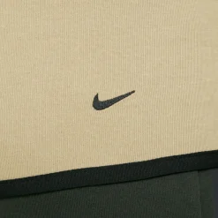 Nike Tech Fleece Sportswear Trainingspak Kids Beige Donkergroen Zwart
