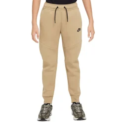 Nike Tech Fleece Sportswear Trainingspak Kids Beige Donkergroen Zwart