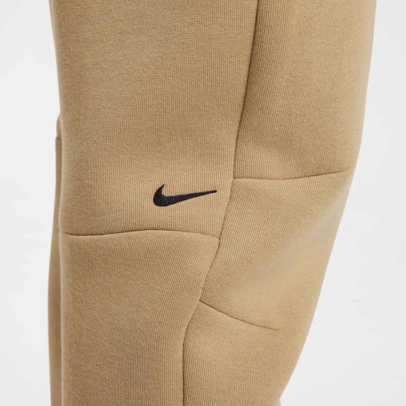 Nike Tech Fleece Sportswear Trainingspak Kids Beige Donkergroen Zwart