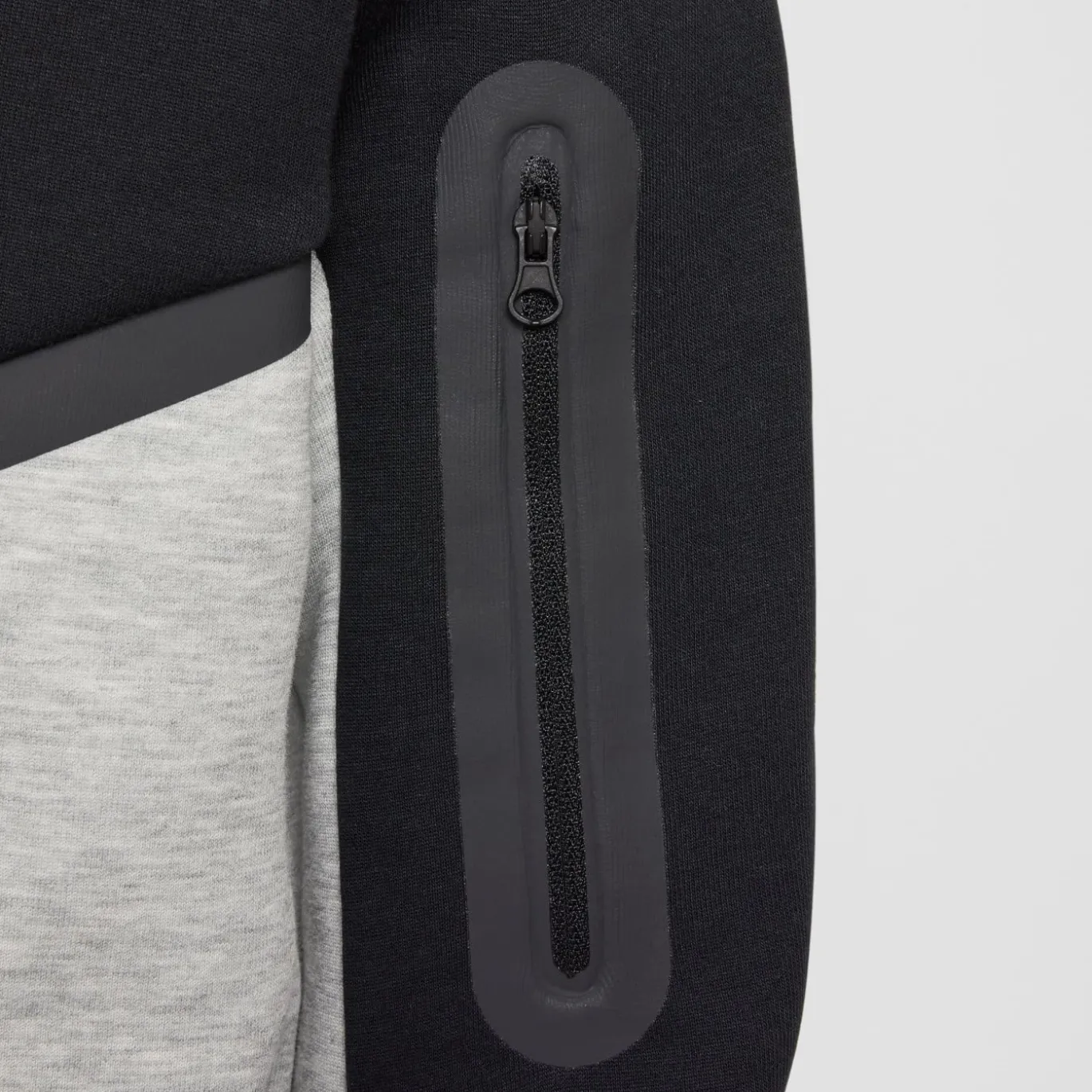 Nike Tech Fleece Sportswear Trainingspak Kids Zwart Lichtgrijs Zwart