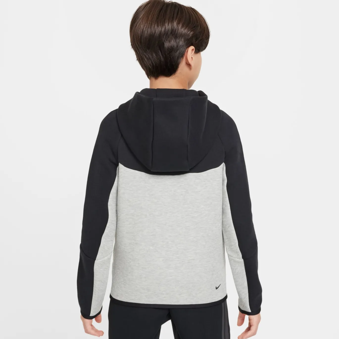 Nike Tech Fleece Sportswear Trainingspak Kids Zwart Lichtgrijs Zwart