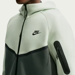 Nike Tech Fleece Sportswear Trainingspak Mintgroen Donkergroen Zwart