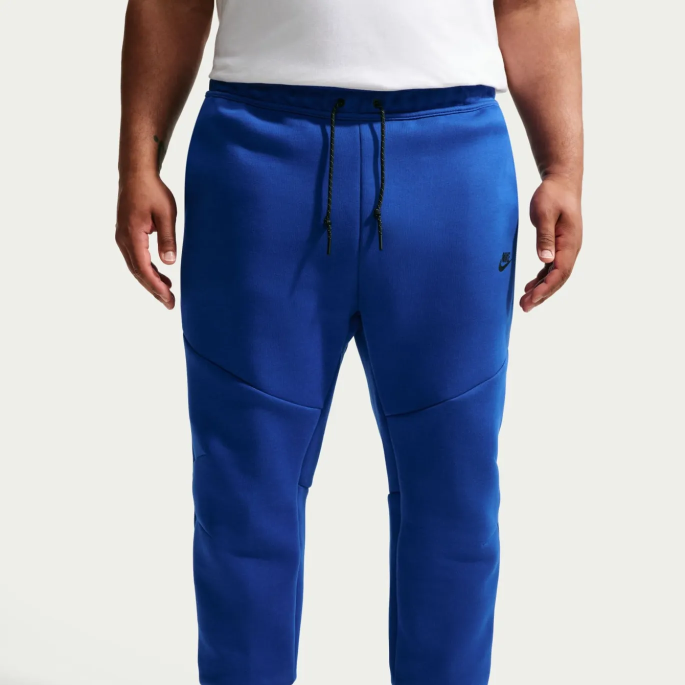 Nike Tech Fleece Sportswear Trainingspak Felblauw Zwart