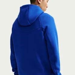 Nike Tech Fleece Sportswear Trainingspak Felblauw Zwart