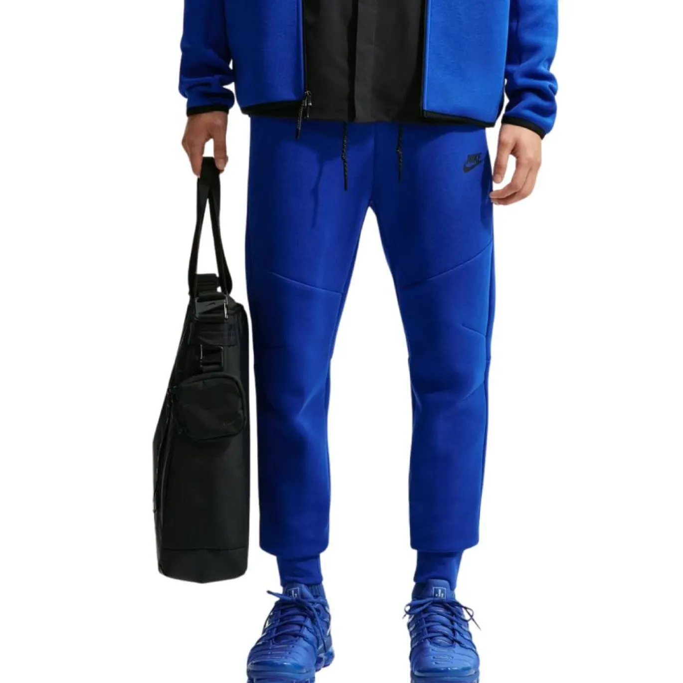 Nike Tech Fleece Sportswear Trainingspak Felblauw Zwart