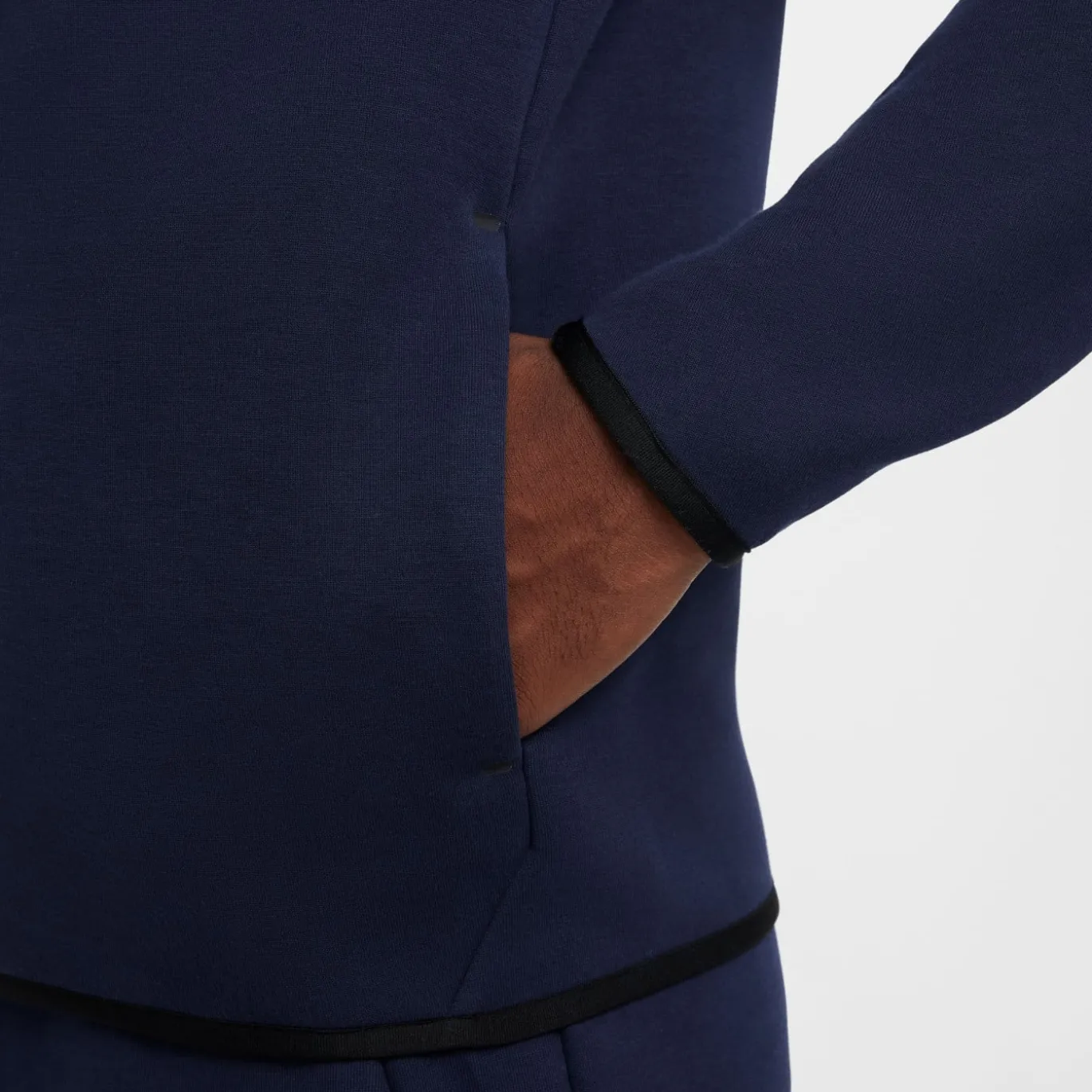 Nike Tech Fleece Sportswear Trainingspak Donkerblauw Zwart