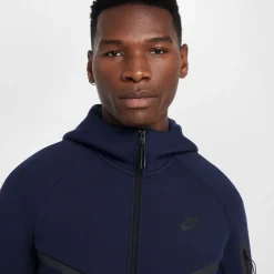 Nike Tech Fleece Sportswear Trainingspak Donkerblauw Zwart