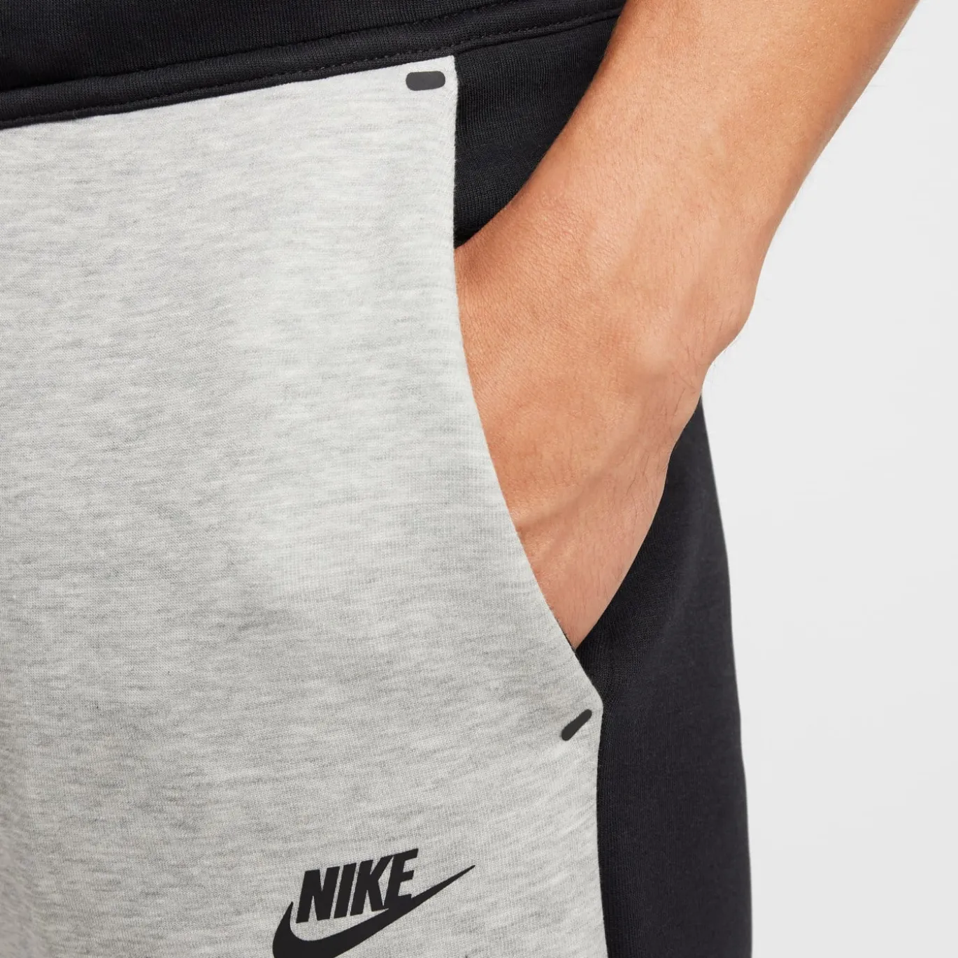Nike Tech Fleece Sportswear Trainingspak Zwart Lichtgrijs