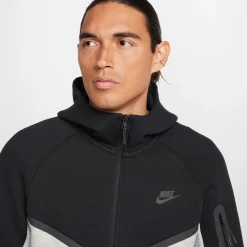 Nike Tech Fleece Sportswear Trainingspak Zwart Lichtgrijs