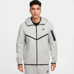 Nike Tech Fleece Sportswear Trainingspak Lichtgrijs Zwart