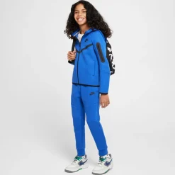 Nike Tech Fleece Sportswear Vest Kids Blauw Zwart