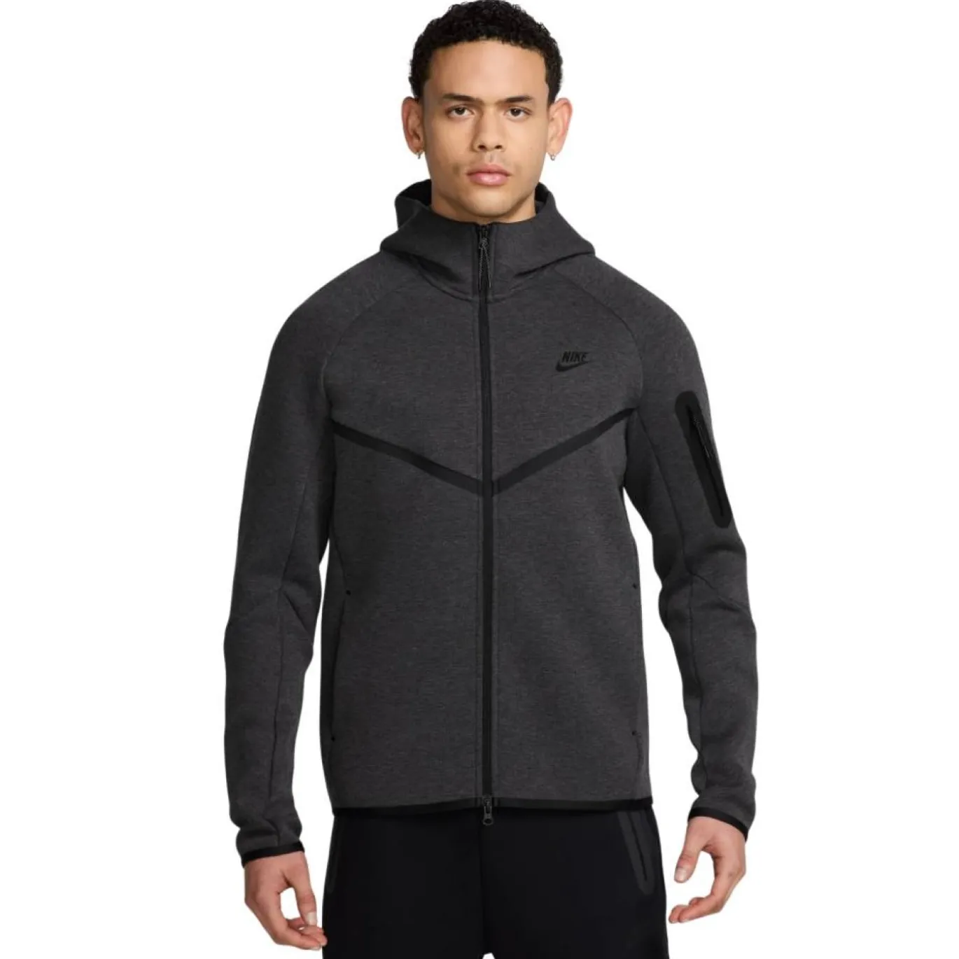 Nike Tech Fleece Sportswear Vest Donkergrijs Zwart