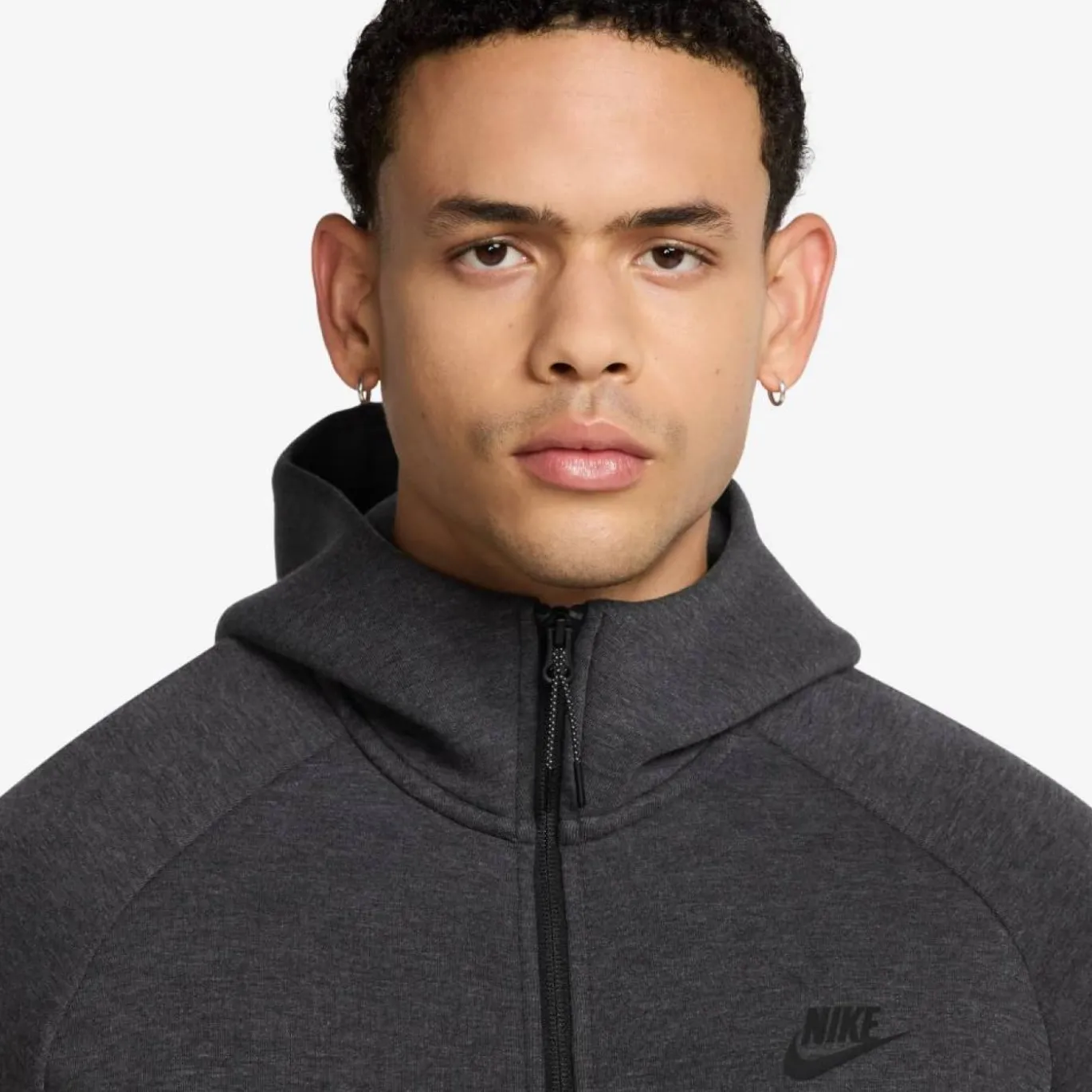 Nike Tech Fleece Sportswear Vest Donkergrijs Zwart