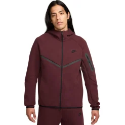Nike Tech Fleece Sportswear Vest Bordeauxrood Zwart