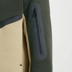 Nike Tech Fleece Sportswear Vest Kids Beige Donkergroen Zwart