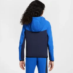 Nike Tech Fleece Sportswear Vest Kids Blauw Donkerblauw Zwart