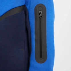 Nike Tech Fleece Sportswear Vest Kids Blauw Donkerblauw Zwart