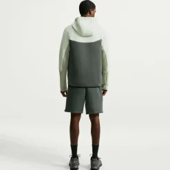 Nike Tech Fleece Sportswear Vest Mintgroen Donkergroen Zwart