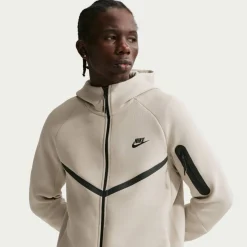Nike Tech Fleece Sportswear Vest Beige Zwart
