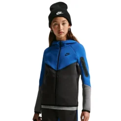 Nike Tech Fleece Sportswear Vest Kids Donkerblauw Donkergrijs Zwart