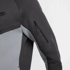 Nike Tech Fleece Sportswear Vest Donkergrijs Grijs Zwart