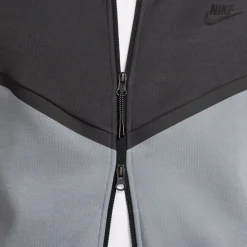 Nike Tech Fleece Sportswear Vest Donkergrijs Grijs Zwart
