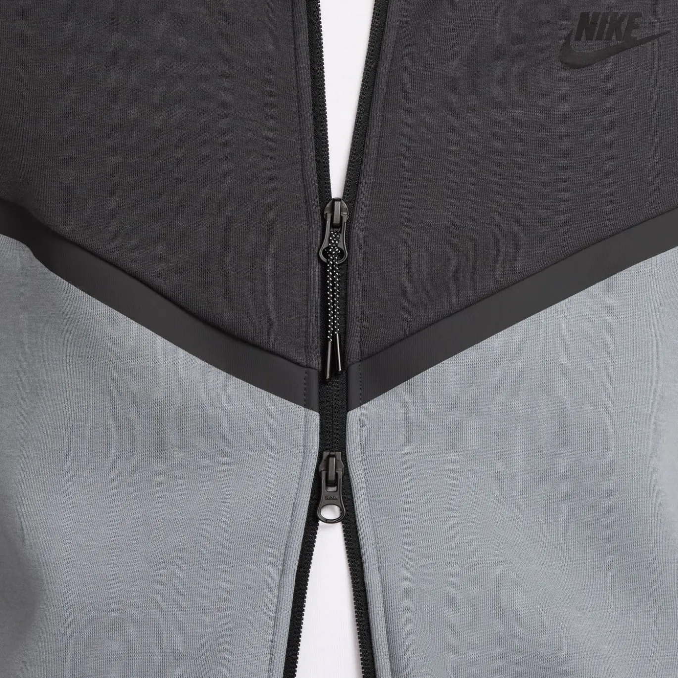 Nike Tech Fleece Sportswear Vest Donkergrijs Grijs Zwart