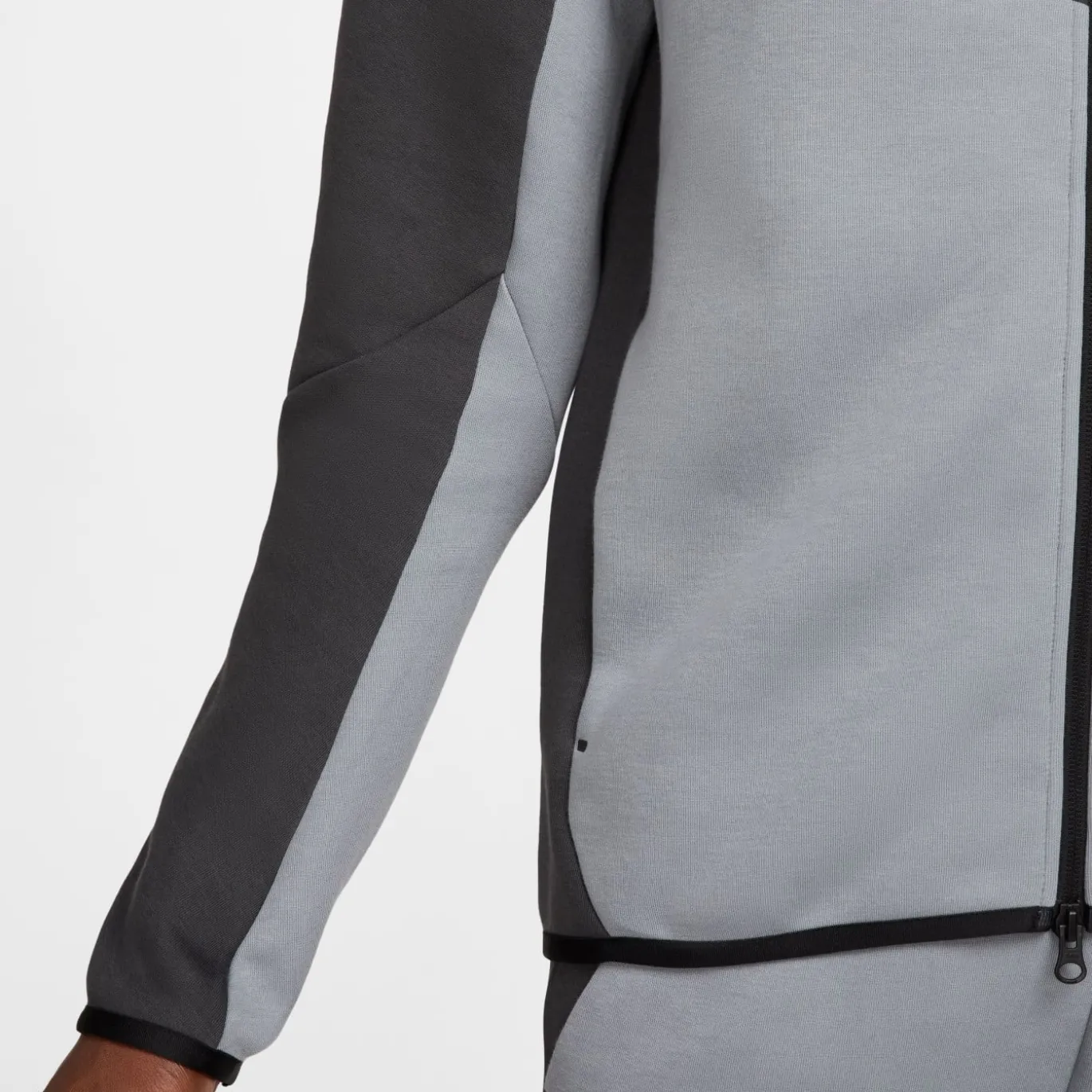 Nike Tech Fleece Sportswear Vest Donkergrijs Grijs Zwart