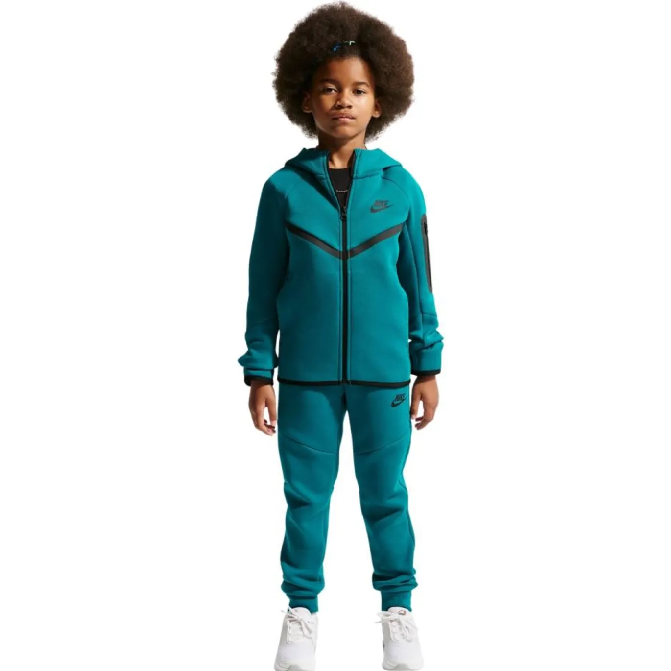 Nike Tech Fleece Sportswear Vest Kids Turquoise Zwart