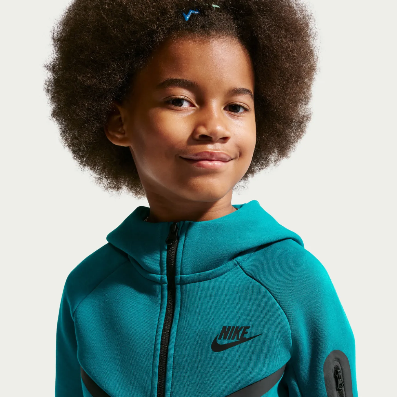 Nike Tech Fleece Sportswear Vest Kids Turquoise Zwart