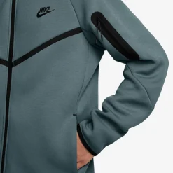 Nike Tech Fleece Sportswear Vest Blauwgroen Zwart