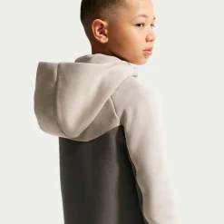 Nike Tech Fleece Sportswear Vest Kids Lichtgrijs Grijs Zwart