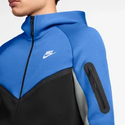 Nike Tech Fleece Sportswear Vest Donkerblauw Zwart Grijs Wit