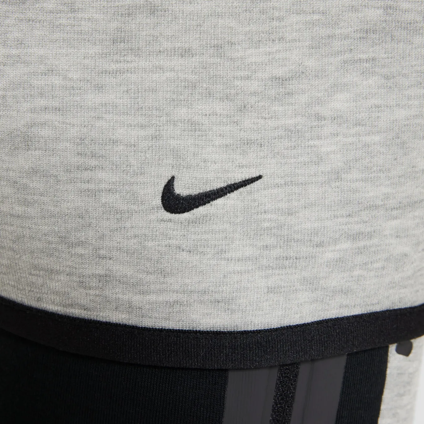 Nike Tech Fleece Sportswear Vest Kids Zwart Lichtgrijs Antraciet