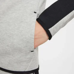 Nike Tech Fleece Sportswear Vest Kids Zwart Lichtgrijs Antraciet