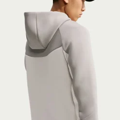Nike Tech Fleece Sportswear Vest Lichtgrijs Beige Zwart