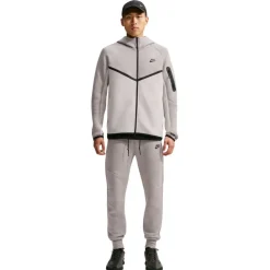 Nike Tech Fleece Sportswear Vest Lichtgrijs Beige Zwart