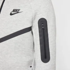 Nike Tech Fleece Sportswear Vest Kids Lichtgrijs Zwart