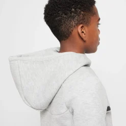 Nike Tech Fleece Sportswear Vest Kids Lichtgrijs Zwart