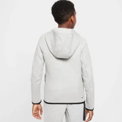 Nike Tech Fleece Sportswear Vest Kids Lichtgrijs Zwart