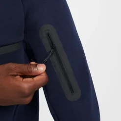 Nike Tech Fleece Sportswear Vest Donkerblauw Zwart
