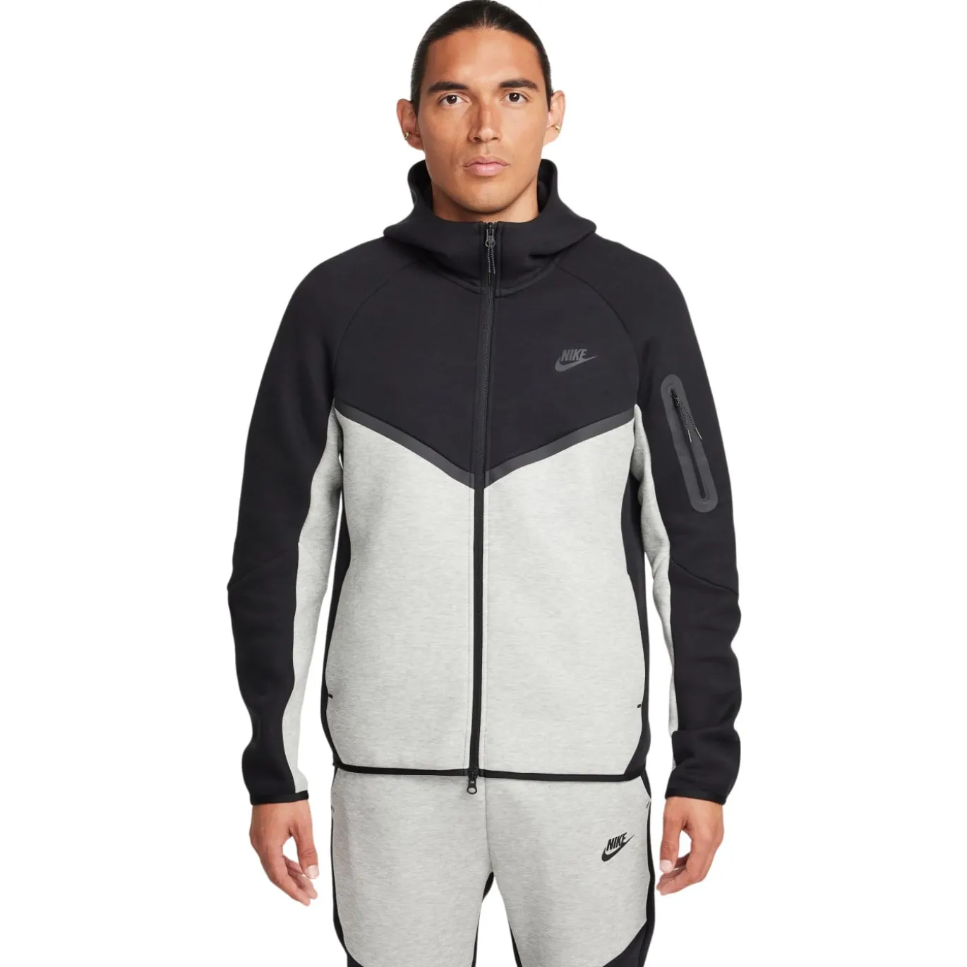 Nike Tech Fleece Sportswear Vest Zwart Lichtgrijs
