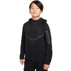 Nike Tech Fleece Sportswear Vest Kids Zwart Donkergrijs