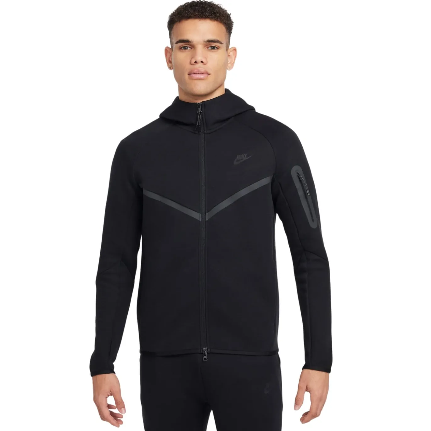 Nike Tech Fleece Sportswear Vest Zwart Donkergrijs